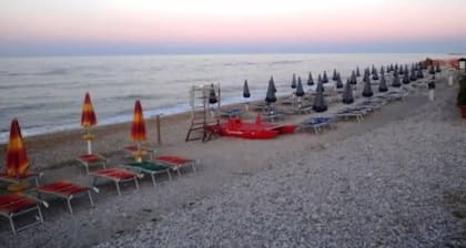 Porto Sant Elpidio: Nice apartment, recently constructed, located at ground floor in the beautiful coastal town of Porto Sant'Elpidio