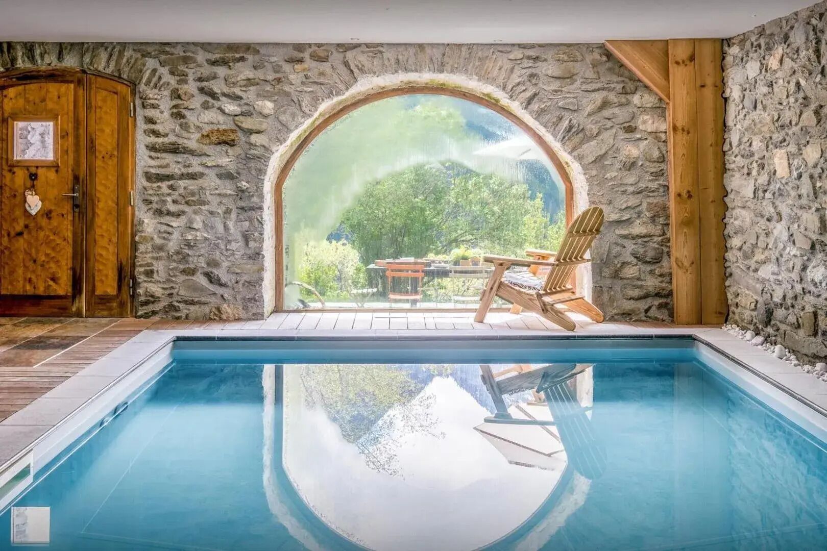 Piscine couverte, piscine chauffée