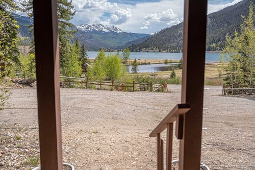 The Sleeping Ute - Beautiful View of the Lake and Surrounding Mountains
