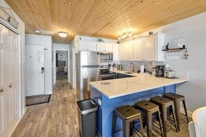 Fridge, microwave, oven, stovetop - Spacious Beachfront Suite - Sleeps 7 - Second Floor - Pool and Sauna! (Lincoln City)