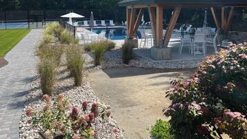 Indoor pool, a heated pool