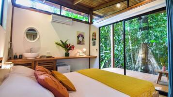 Bangalô superior | Roupas de cama premium, frigobar, cofres nos quartos