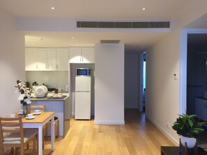 Spiseområde på rommet