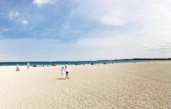 Am Strand, Wasserski