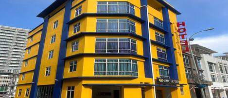 Fachada da propriedade