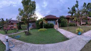 Fachada de la propiedad