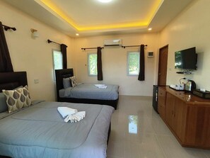 Deluxe Twin Room, 2 Single Beds, Non Smoking, Sea View | Blackout curtains, soundproofing, free WiFi, bed sheets - Sunrise Beach Koh Yao Resort (Ko Yao)