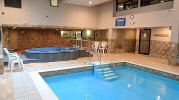 Indoor pool, outdoor pool