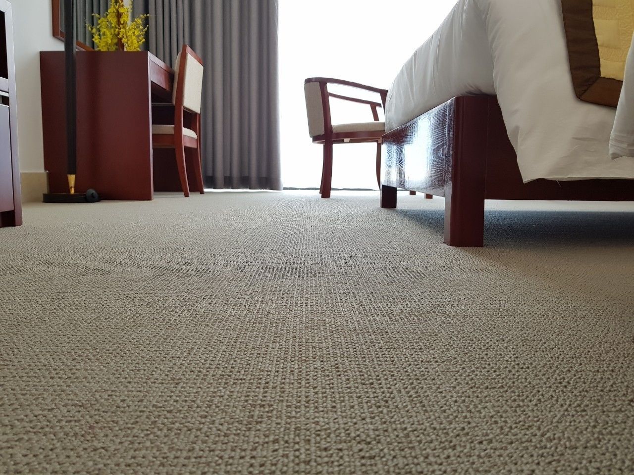 Minibar, in-room safe, desk, bed sheets