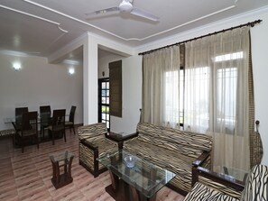 Standard Room | Living room | TV - OYO Home 14362 Valley 4BHK (Nainital)