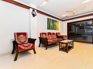 Zona de estar del vestíbulo