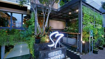 Entrada de la propiedad