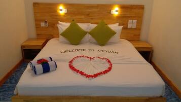 In-room safe, iron/ironing board, rollaway beds, free WiFi