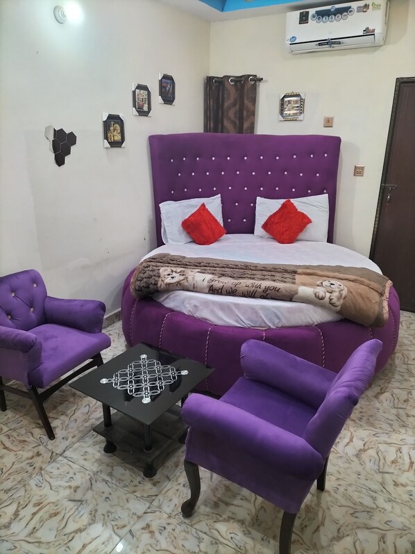 奢華開放式套房 | 高級寢具、隔音、免費無線上網、床單