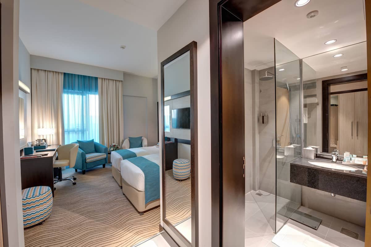 Standard-Doppel- oder -Zweibettzimmer, Nichtraucher | 1 Schlafzimmer, hochwertige Bettwaren, Minibar, Zimmersafe
