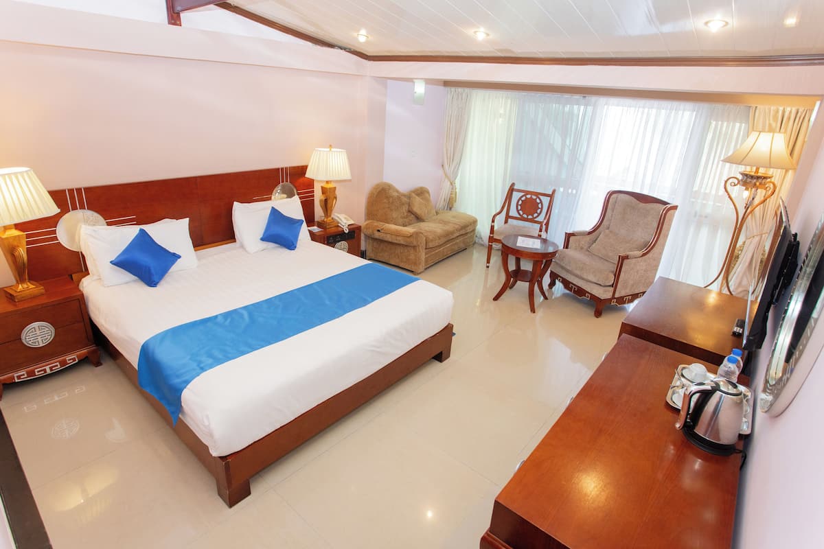 Deluxe-Doppelzimmer, eingeschrÀnkter Seeblick