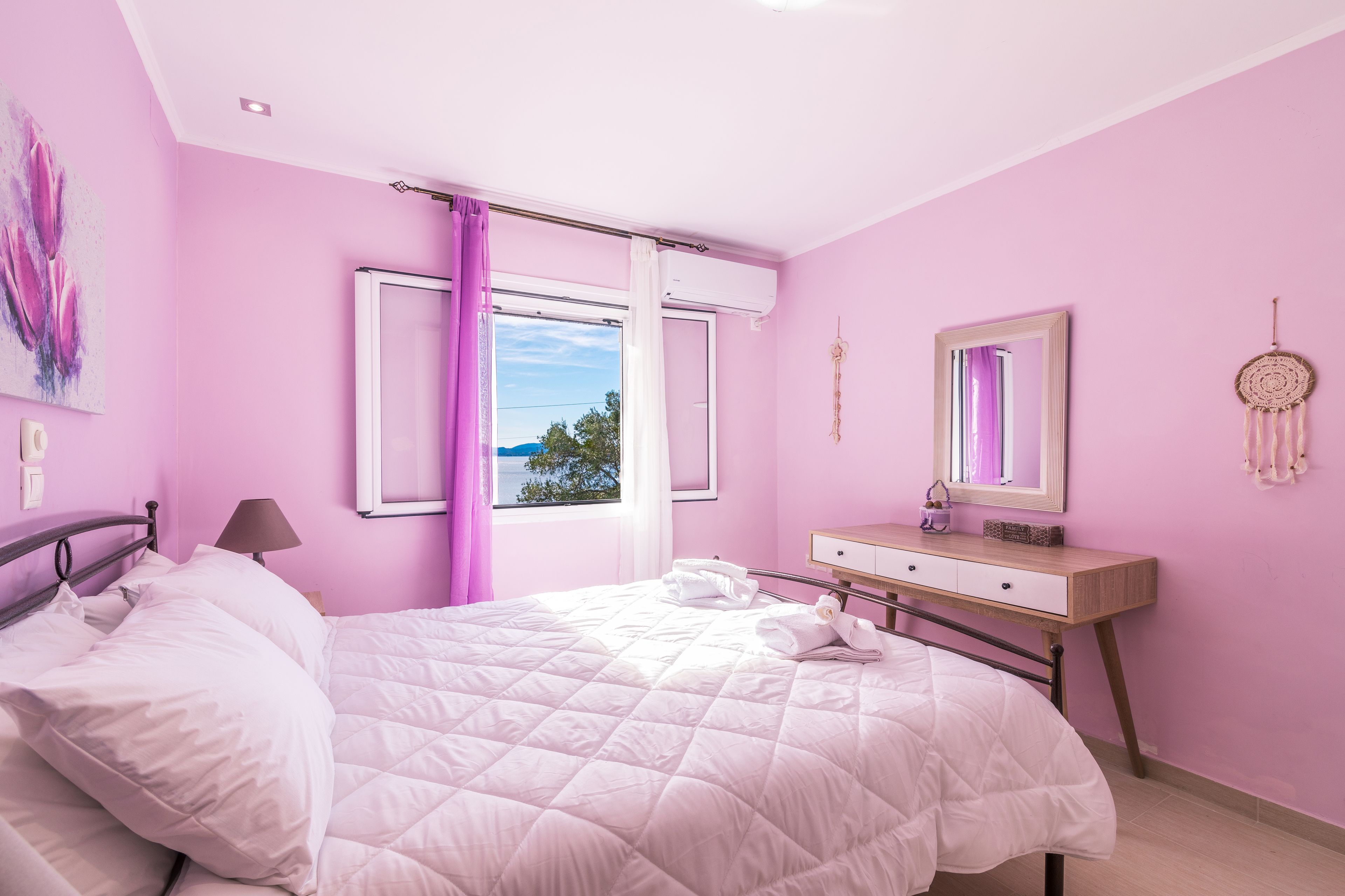 Villa, 2 Bedrooms, Private Pool, Sea View | 2 bedrooms, in-room safe, iron/ironing board, travel cot