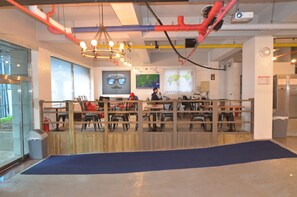 Sala de estar en el lobby