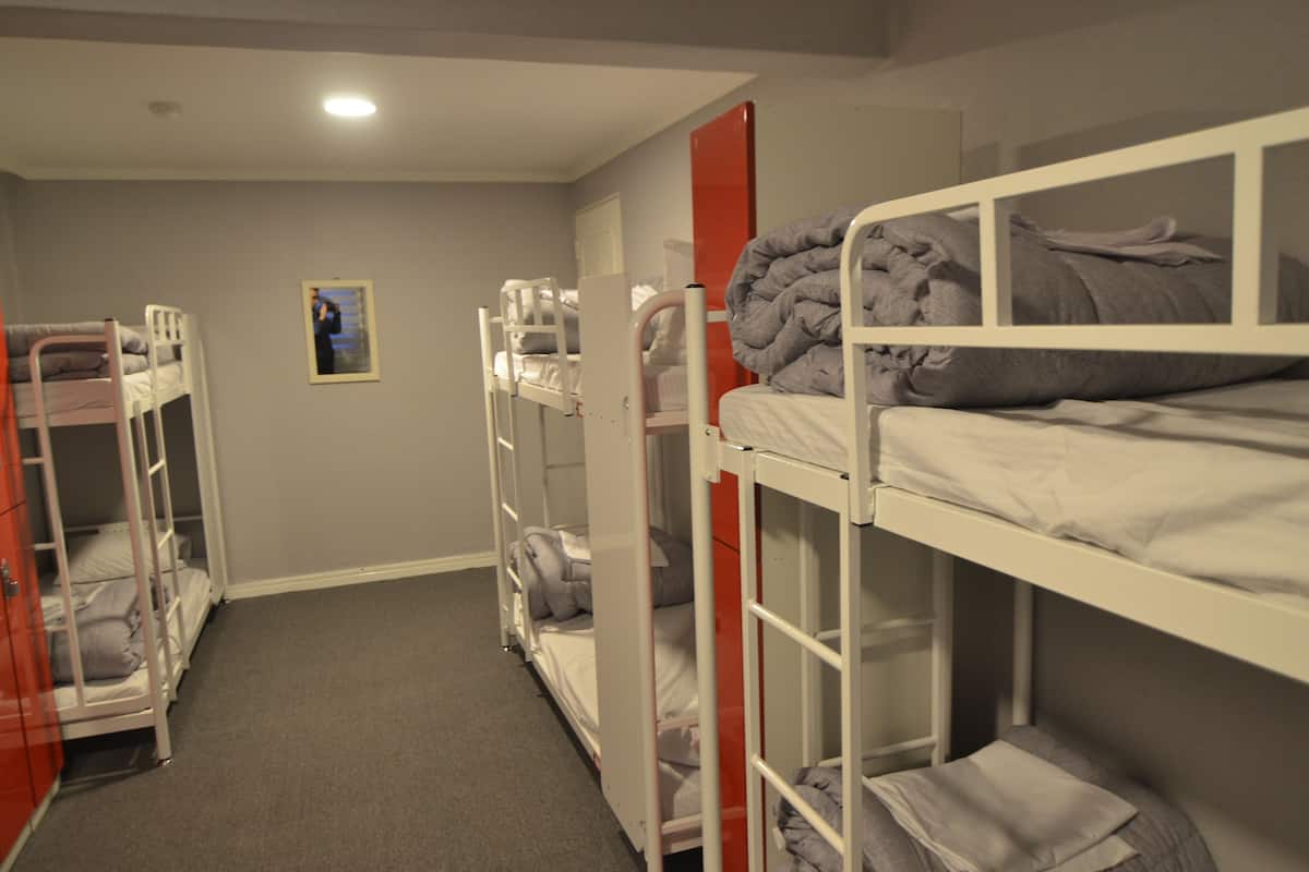 Blackout curtains, soundproofing, free WiFi, bed sheets