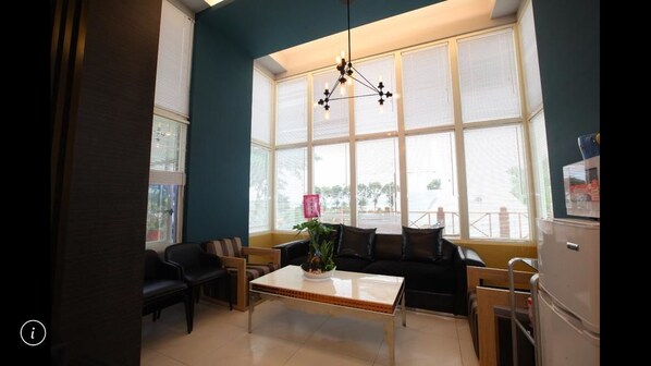 Sala de estar en el lobby