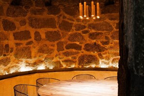 Café da manhã, almoço e jantar