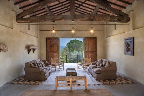 Borgo Castelrotto - pool villa 9 bedrooms - Exclusive private wine Estate