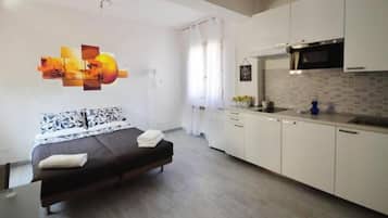 Iron/ironing board, cots/infant beds, free WiFi, bed sheets