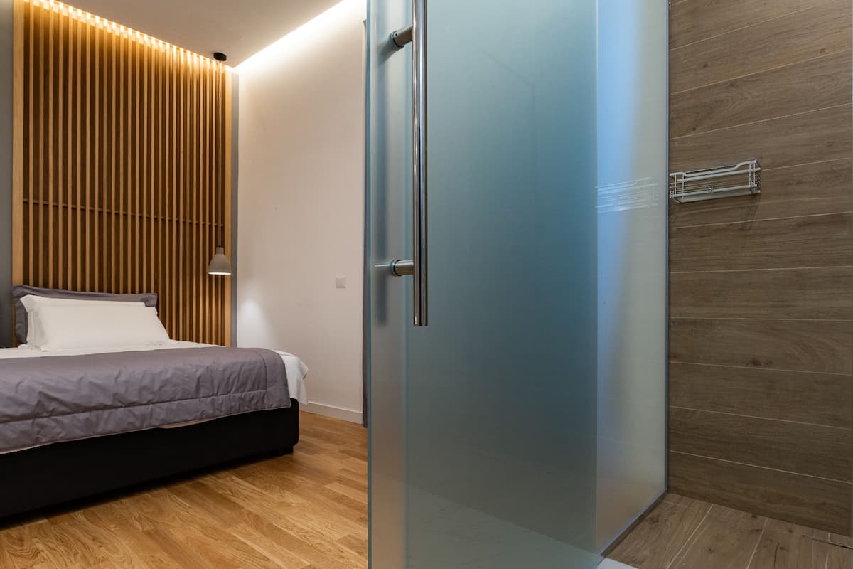 Biancheria da letto di alta qualità, minibar, una cassaforte in camera