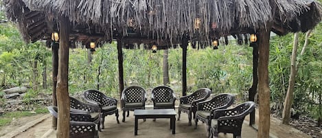 Sala de estar en el lobby