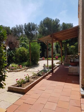 Overnattingsstedets uteområder