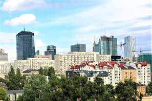 Premium Apartment, 1 Bedroom, Balcony, City View | Balcony view - erApartments Meridian Residence (Warsaw)