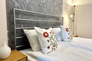 Premium Apartment, 1 Bedroom, Balcony, City View | 1 bedroom, iron/ironing board, cots/infant beds, free WiFi