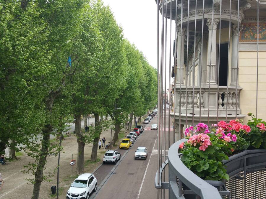 Appartamento Deluxe Blue | Vista dalla camera