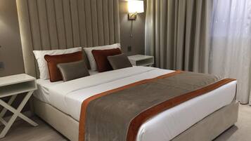 Literie de qualité supérieure, décoration personnalisée