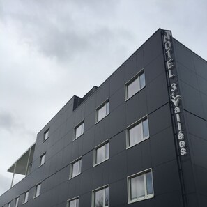 Fassade der Unterkunft