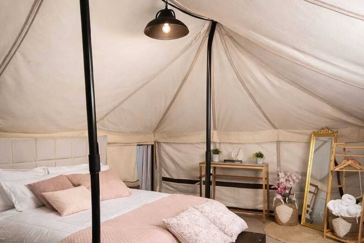 Tent, Courtyard View | Egyptian cotton sheets, premium bedding