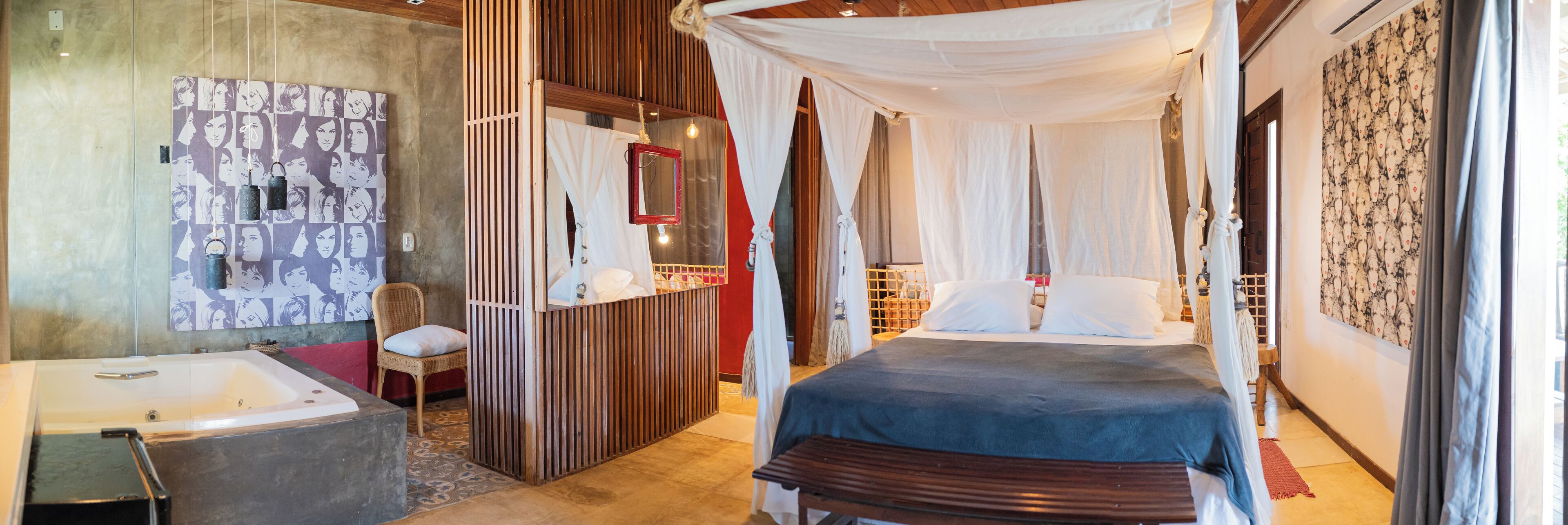 deluxe room, jetted tub, sea view | 1 bedroom, minibar, individually decorated, blackout curtains