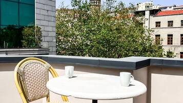 Superior Double Room, Terrace, Annex Building | City view