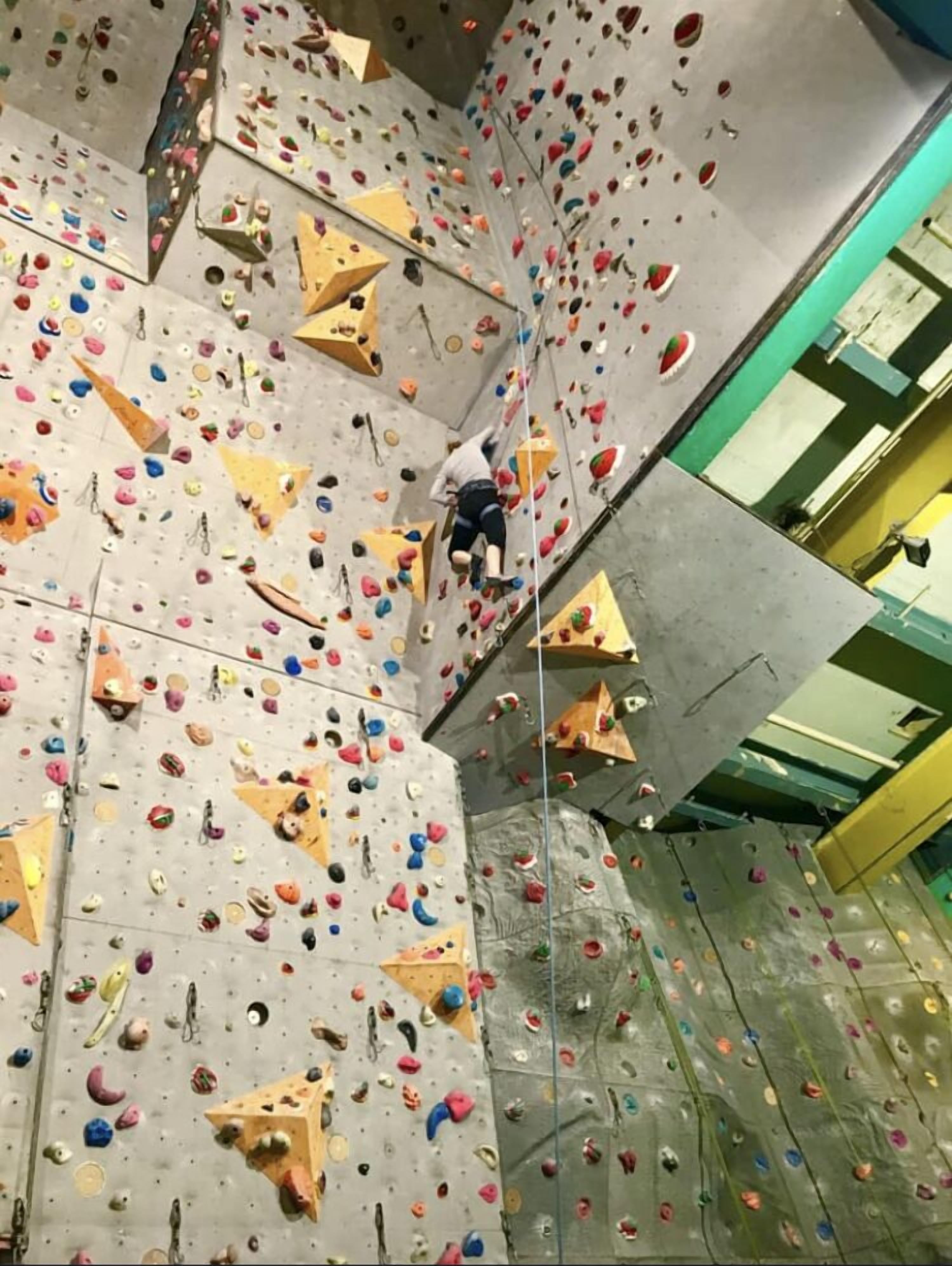 Rock climbing wall – indoor
