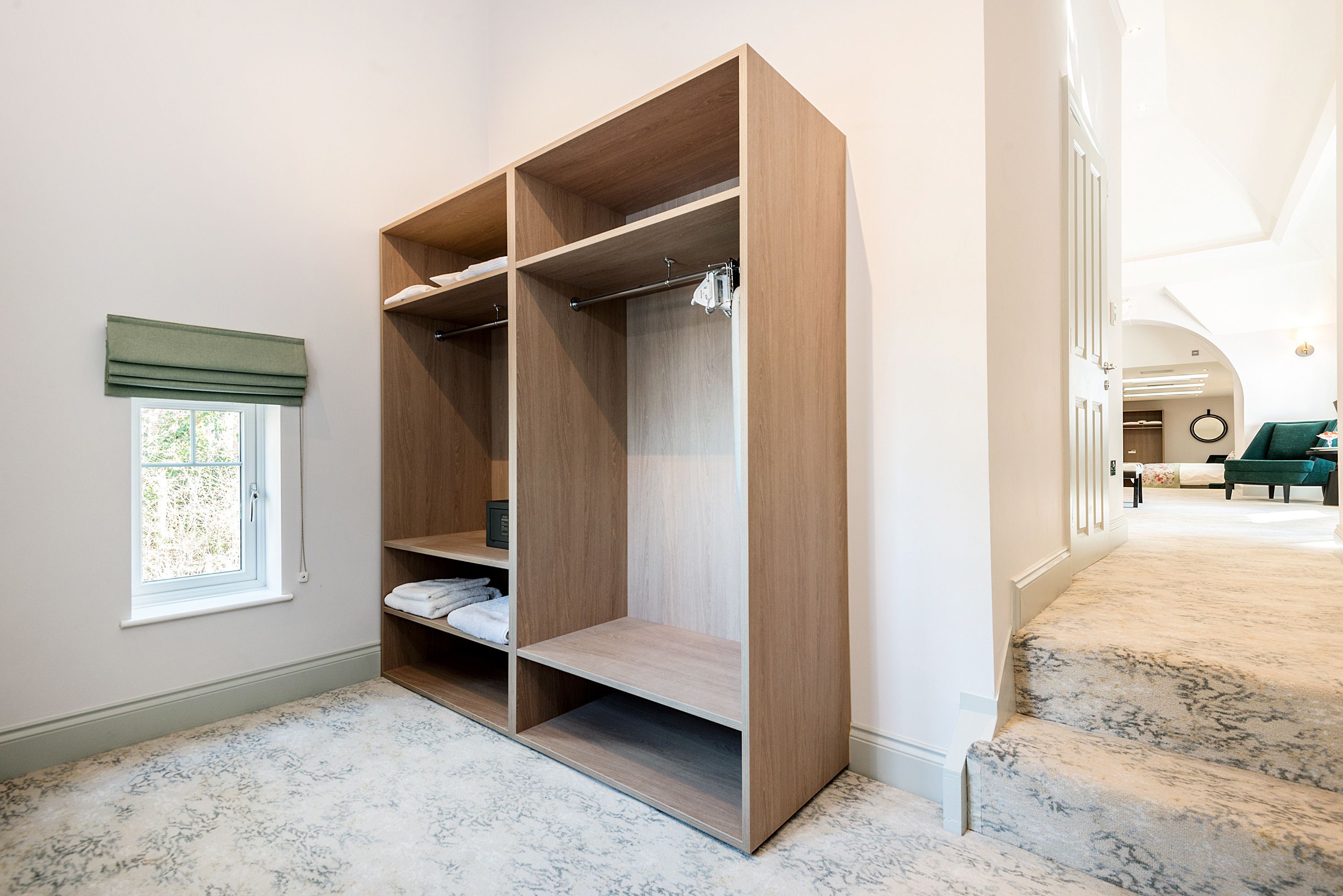 the burnside suite | egyptian cotton sheets, premium bedding, memory-foam beds, in-room safe