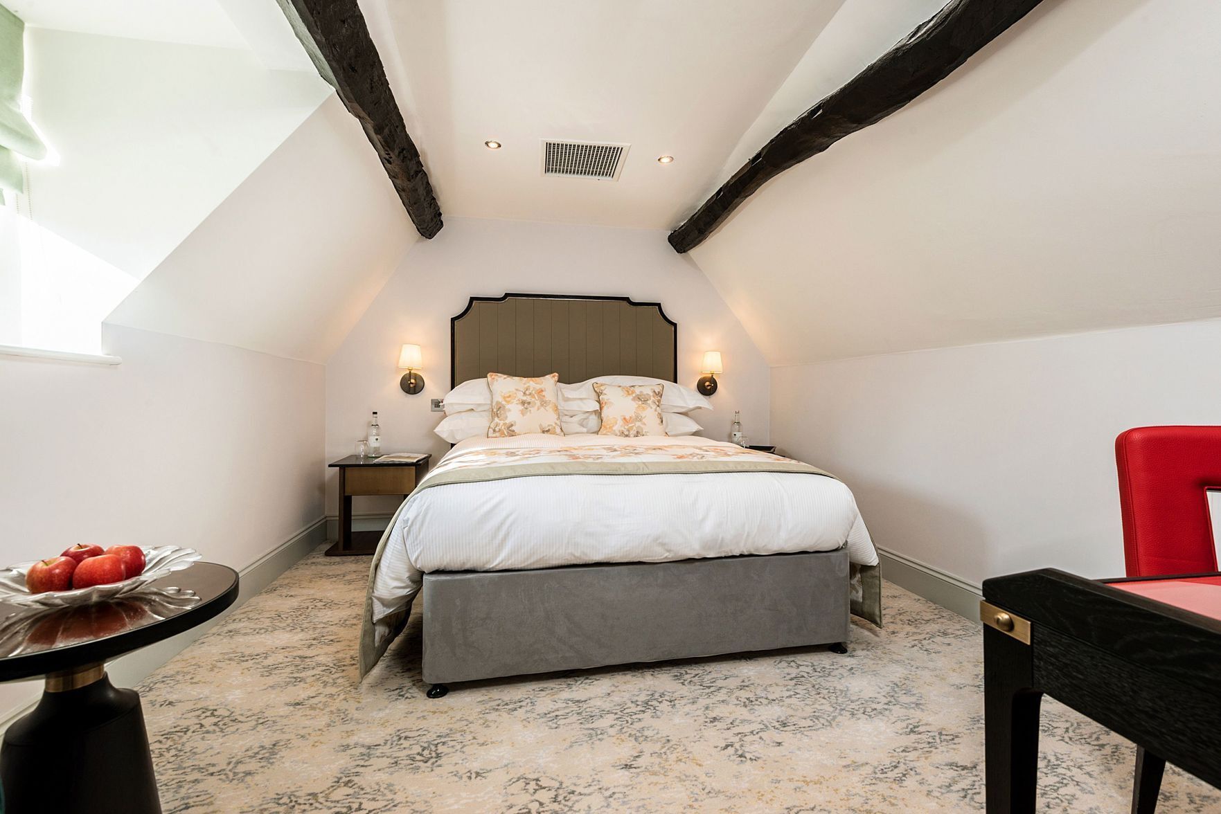 Egyptian cotton sheets, premium bedding, memory foam beds, in-room safe