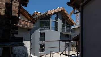Overnatningsstedets facade