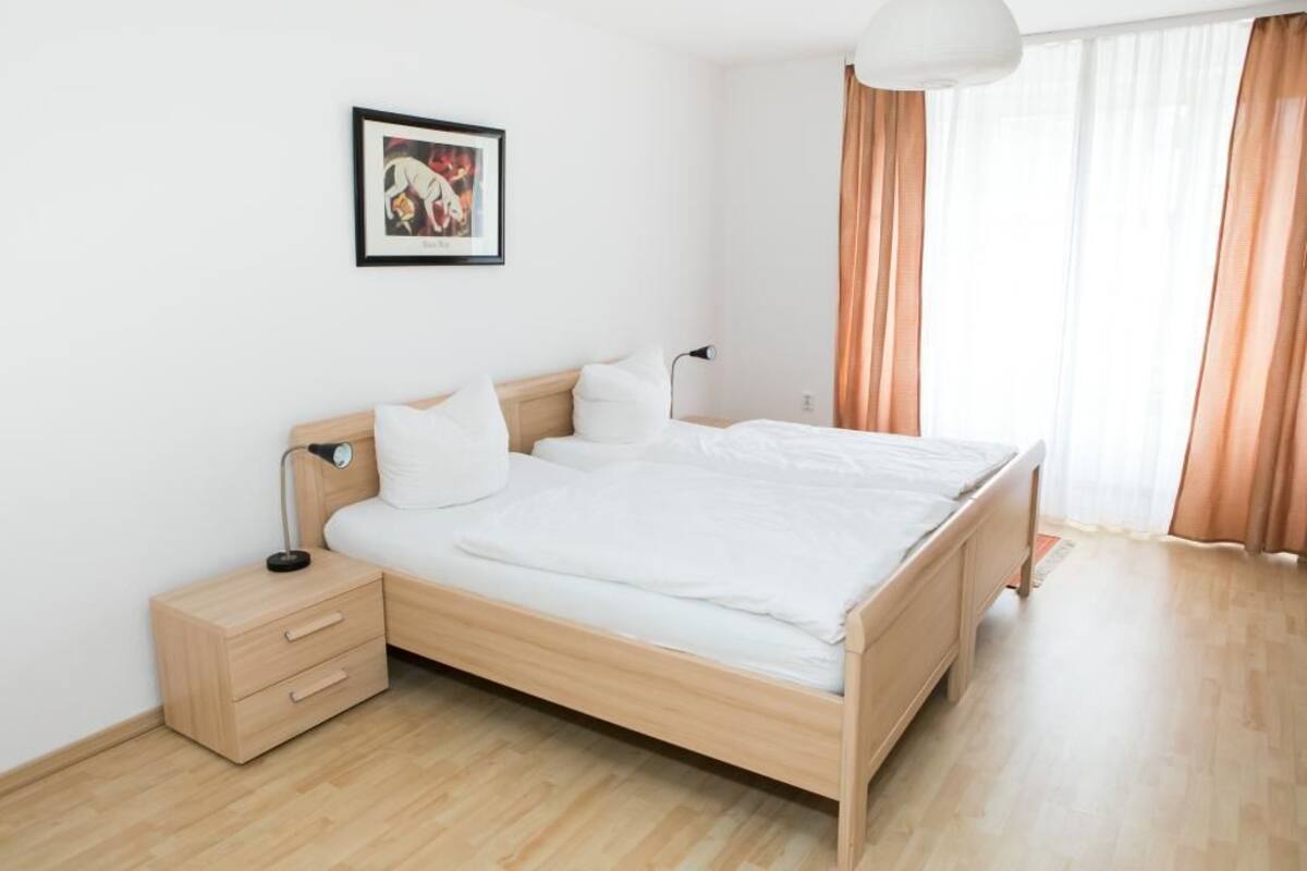 Apartment, 1 Bedroom (1) | Iron/ironing board (on request), cribs (free), WiFi (free), bed sheets