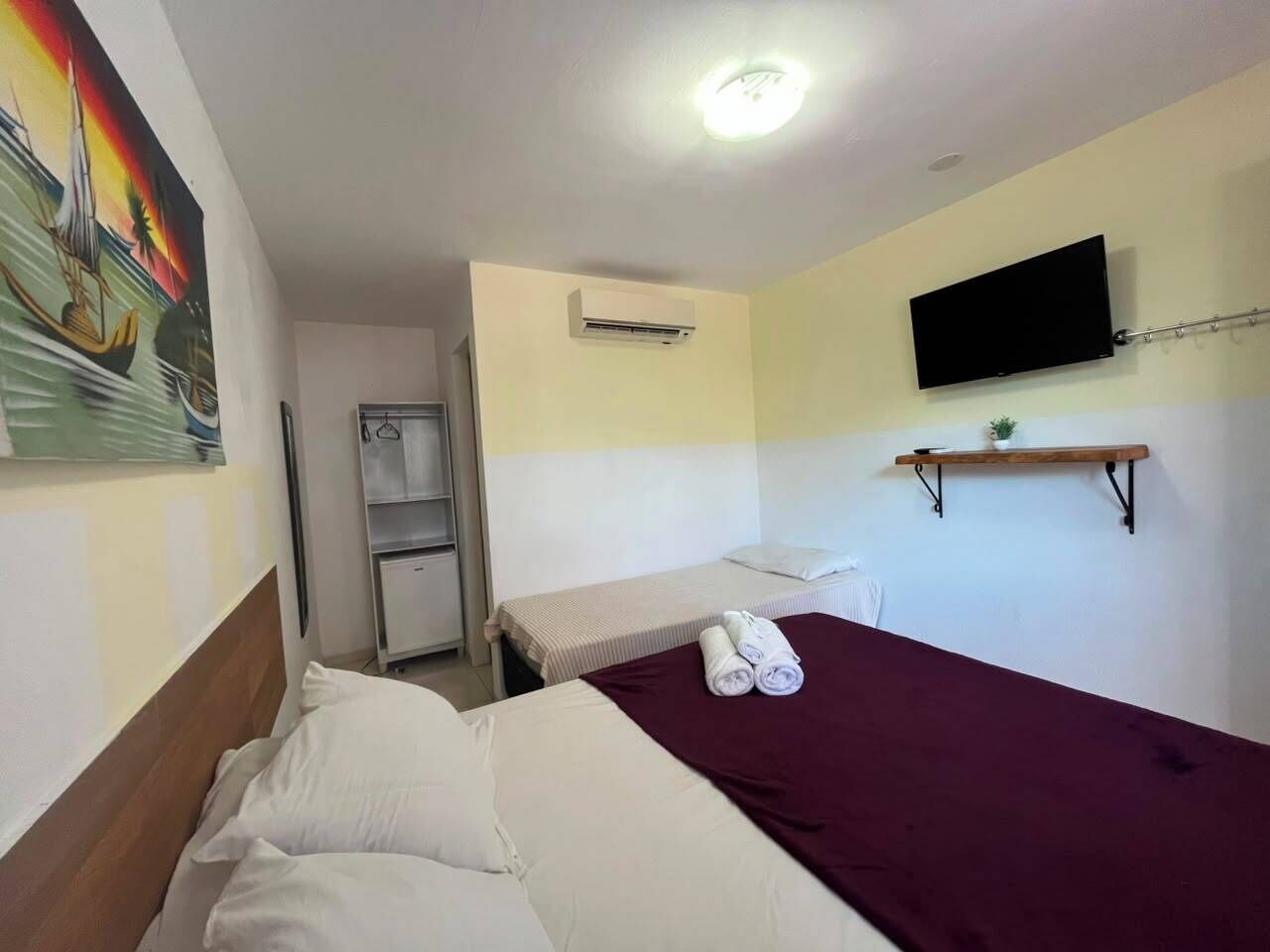 1 bedroom, blackout curtains, free WiFi, bed sheets