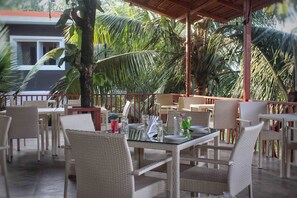 Breakfast, lunch, dinner served; Indian cuisine, pool views - Mariners Bay Resorts (Mandrem)