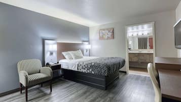Blackout curtains, iron/ironing board, free WiFi, bed sheets