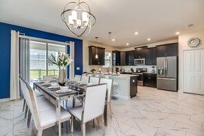 Villa (6 Bedrooms) | Private kitchen | Dining tables - H1596 Brand new Amazing 6 Bedroom 6 Bathroom Fiji (Davenport)