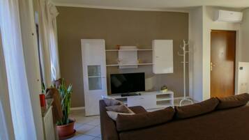 LCD-Fernseher, Netflix, Streaming-Dienste, Videothek