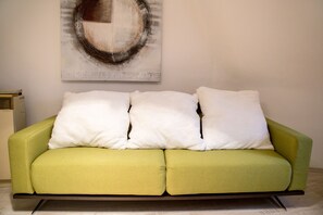 Departamento (incl. cleaning Fee 50 EUR) | Área de sala de estar | Televisión de pantalla plana 