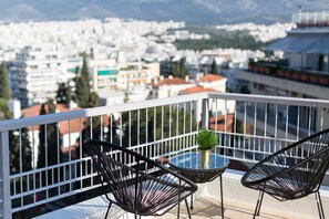 Apartment, 3 Bedrooms | View from room - UPSTREET Elegant Luminous 3BD Apt-Kolonaki (Athens)